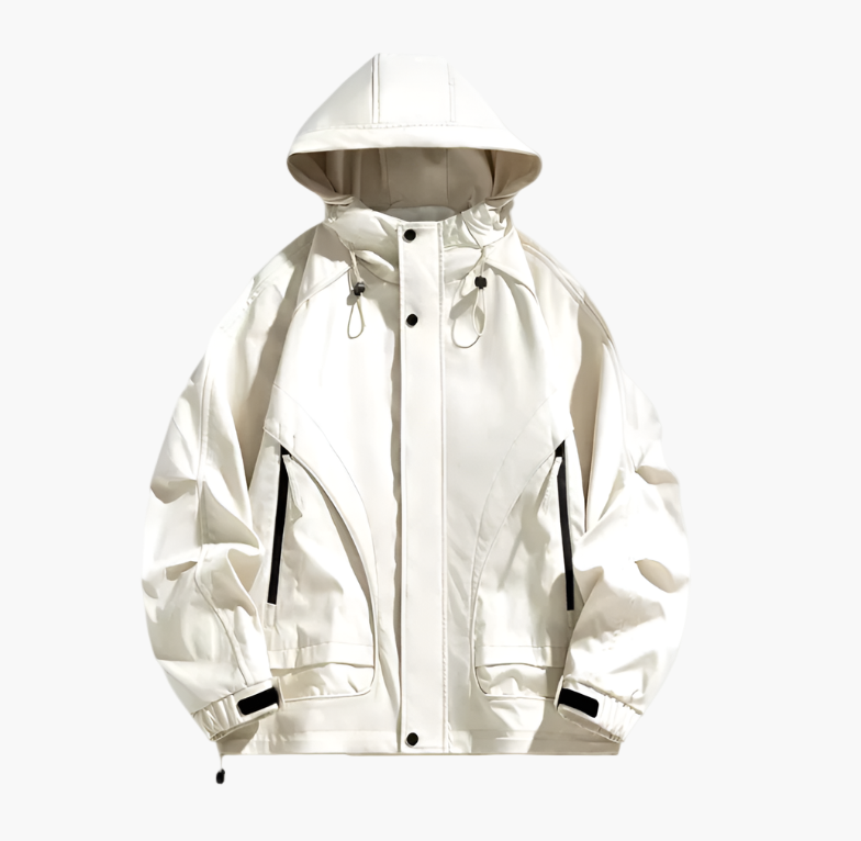 Herren Outdoor Windbreaker Jacke – Sportliche Übergangsjacke für Freizeit & Alltag