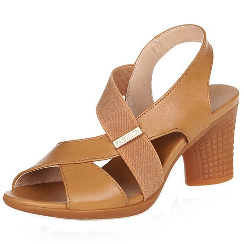 Jacqueline – Weiche rutschfeste Fischemundschuhe mit dicker Sohle