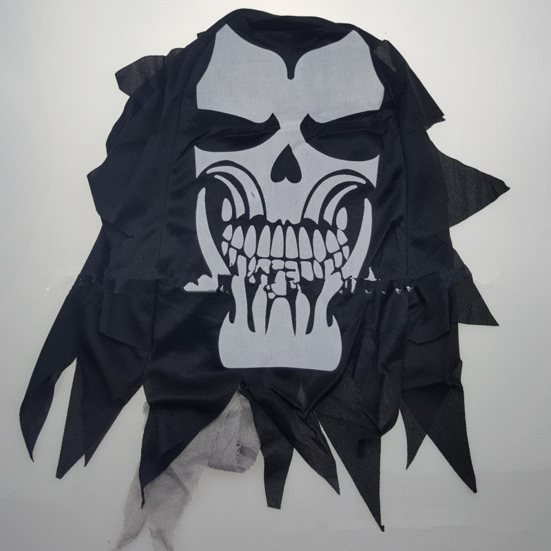 Halloween Grim Reaper Costume for Adults – Creepy Skeleton Outfit for Halloween Party & Decoration