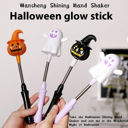 Halloween Glowing Hand Crank Decoration Stick – Party Accessory for Children & Adults