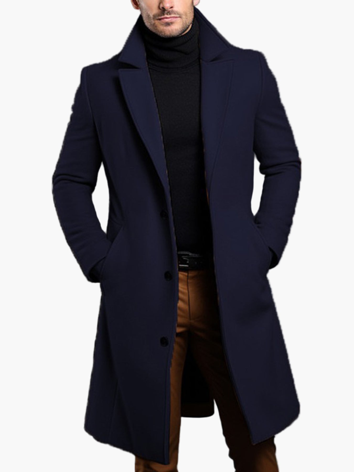 Men's Coat Classic Modern Business & Leisure