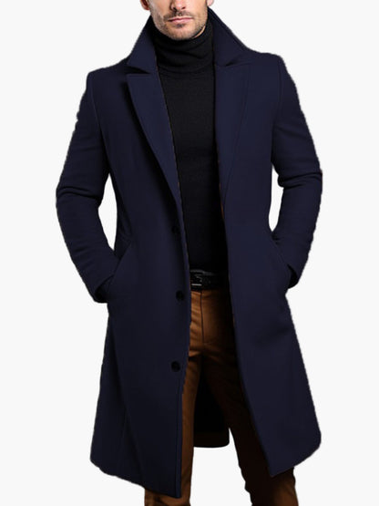 Men's Coat Classic Modern Business & Leisure