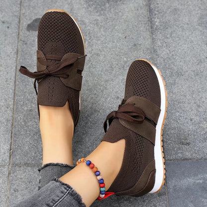 Abigail – Bequeme Damen-Freizeitschuhe aus Mesh mit Schnürung