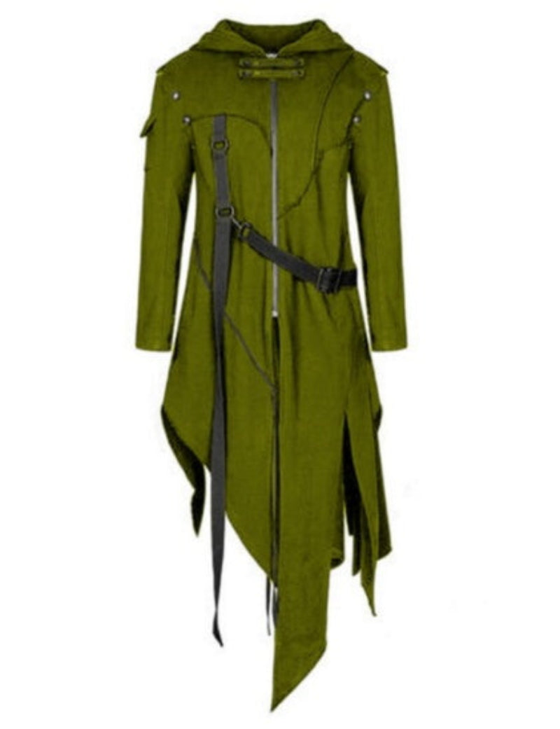 Men's Halloween Coat – Gothic Vintage Costume for Halloween Parties & Cosplay