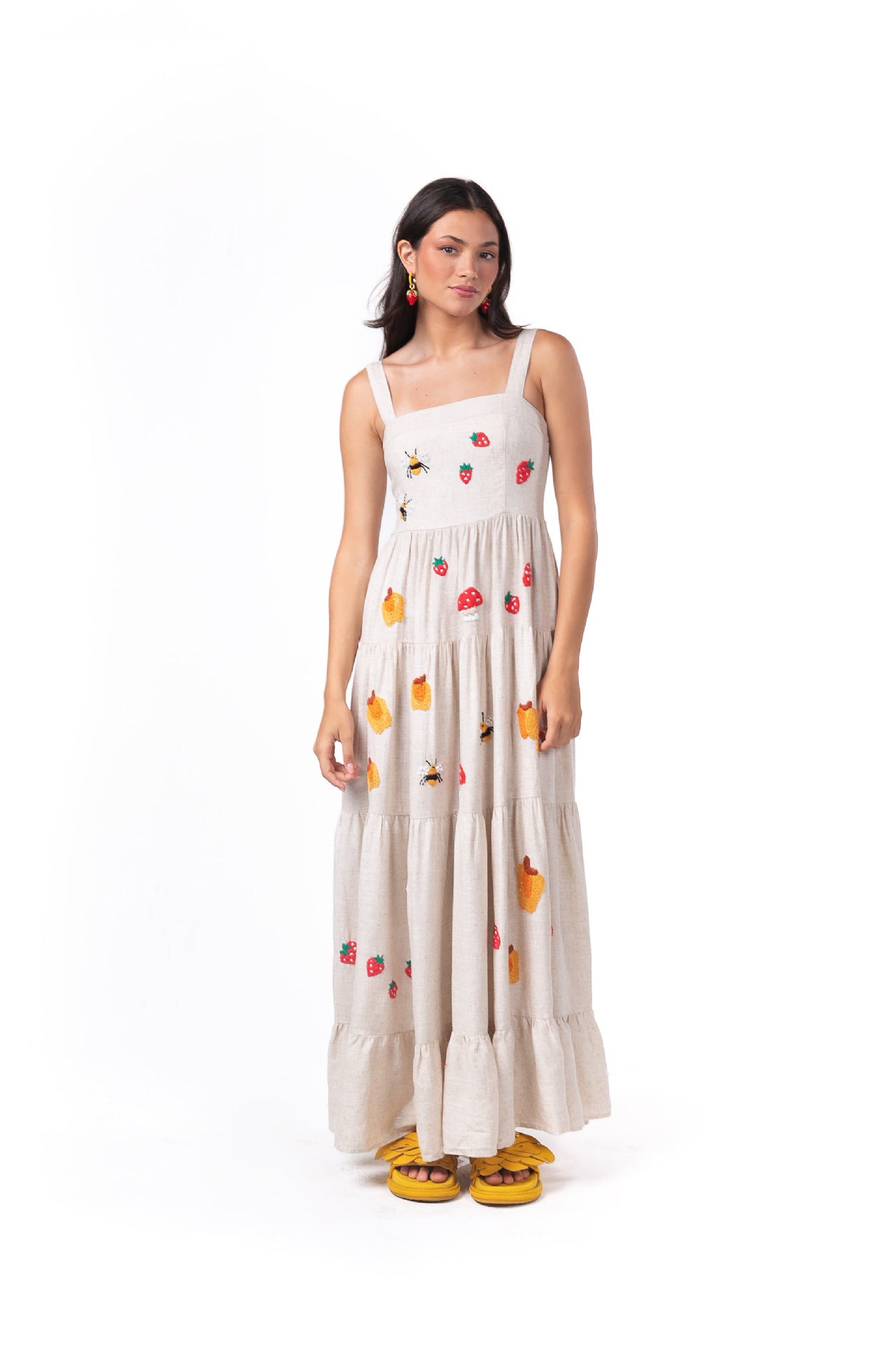 Mandy – Langes Strandkleid für Damen