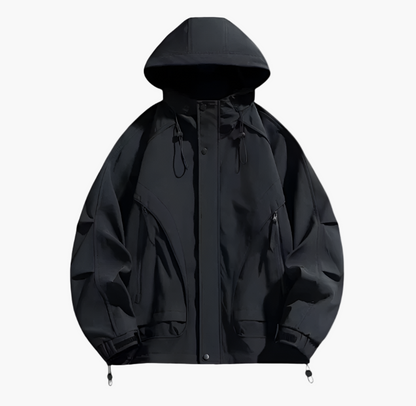 Herren Outdoor Windbreaker Jacke – Sportliche Übergangsjacke für Freizeit & Alltag