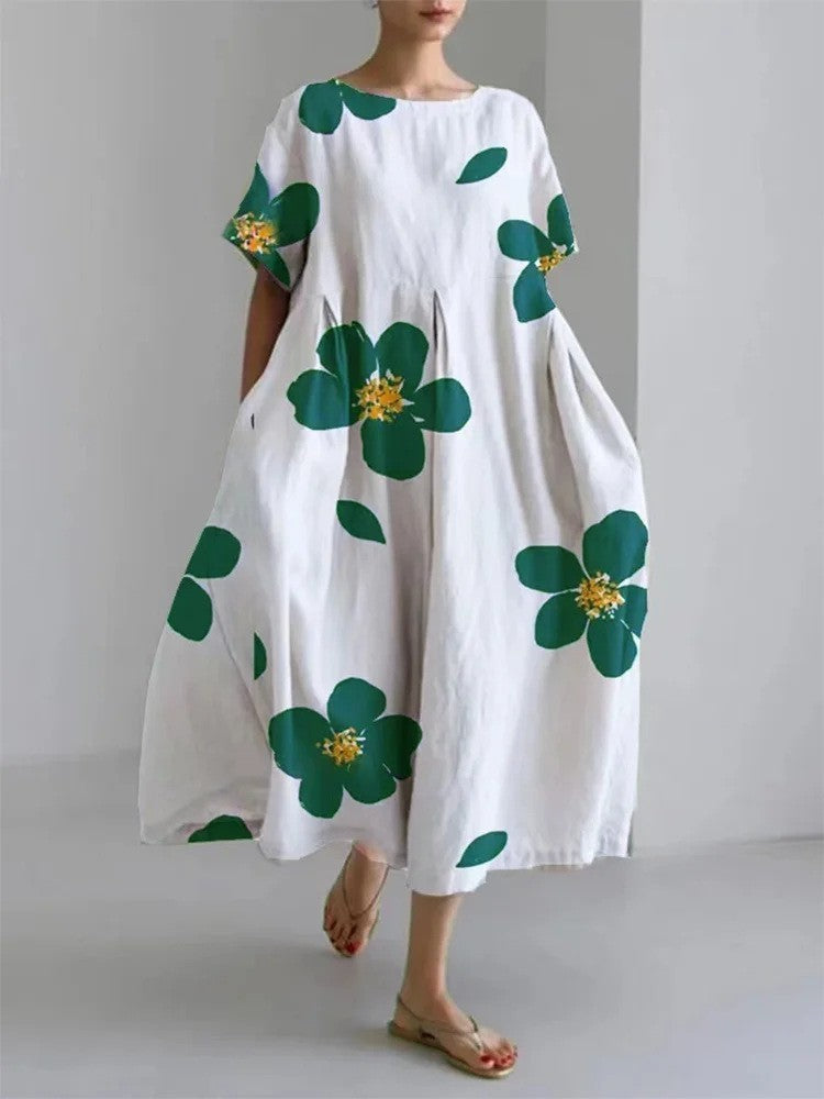 Natalie – Special women's dress with geometric pattern