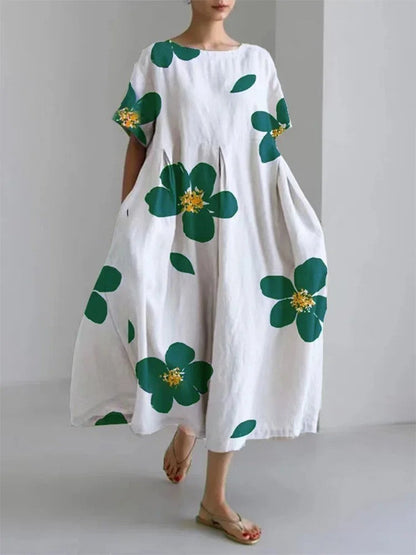 Natalie – Special women's dress with geometric pattern