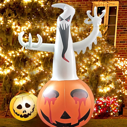 Halloween Inflatable Decoration – Creepy Figures & Glowing Eyecatchers for Party & Garden