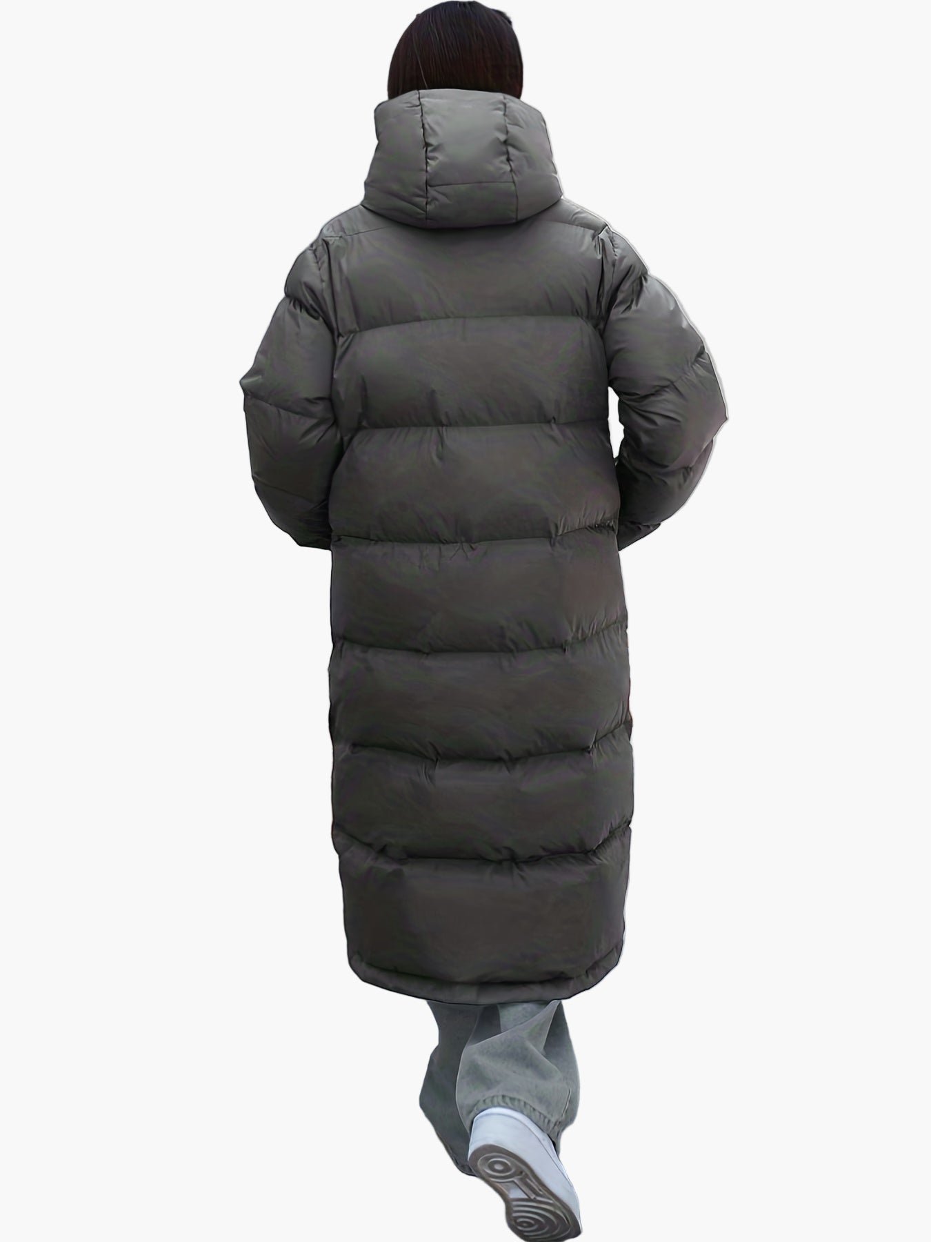 Women's Winter Quilted Coat Long Elegant Urban Style