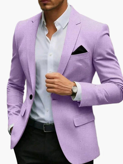Herren Modernes Business Sakko – Slim Fit Blazer für Büro und festliche Anlässe