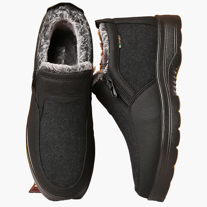 Herren Orthopädische Winterstiefel mit Reißverschluss – Komfort & rutschfeste Sohle für Alltag und Freizeit
