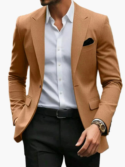 Herren Modernes Business Sakko – Slim Fit Blazer für Büro und festliche Anlässe