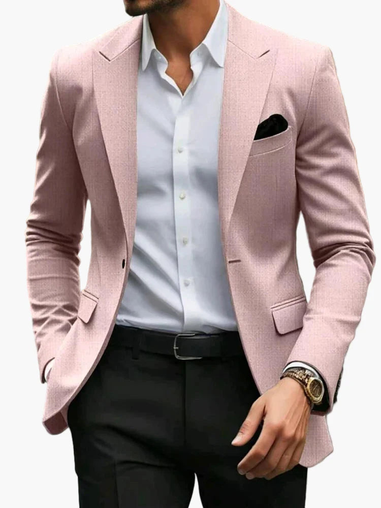 Herren Modernes Business Sakko – Slim Fit Blazer für Büro und festliche Anlässe