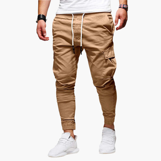 Herren Cargo Jogginghose – Modische Cargohose mit Taschen und elastischem Bund, ideal für Alltag und Outdoor