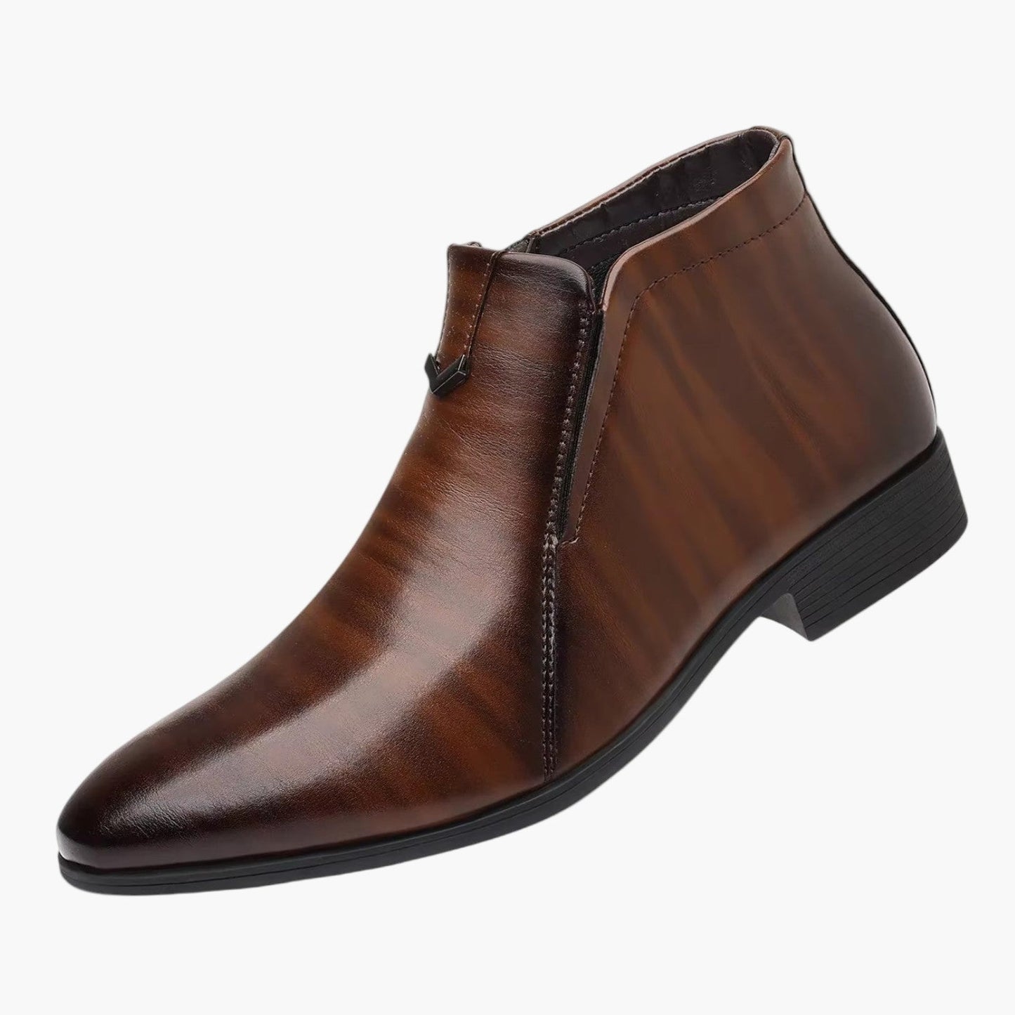 Men's Retro Ankle Boots for Business and Leisure – Elegant Ankle Boots with Zipper