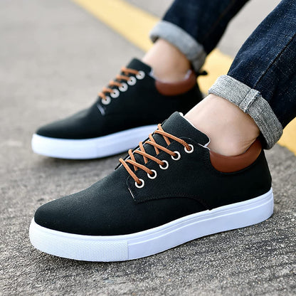 Herren Sneaker Freizeitstil Komfortabler Schnürschuh Alltag & Business