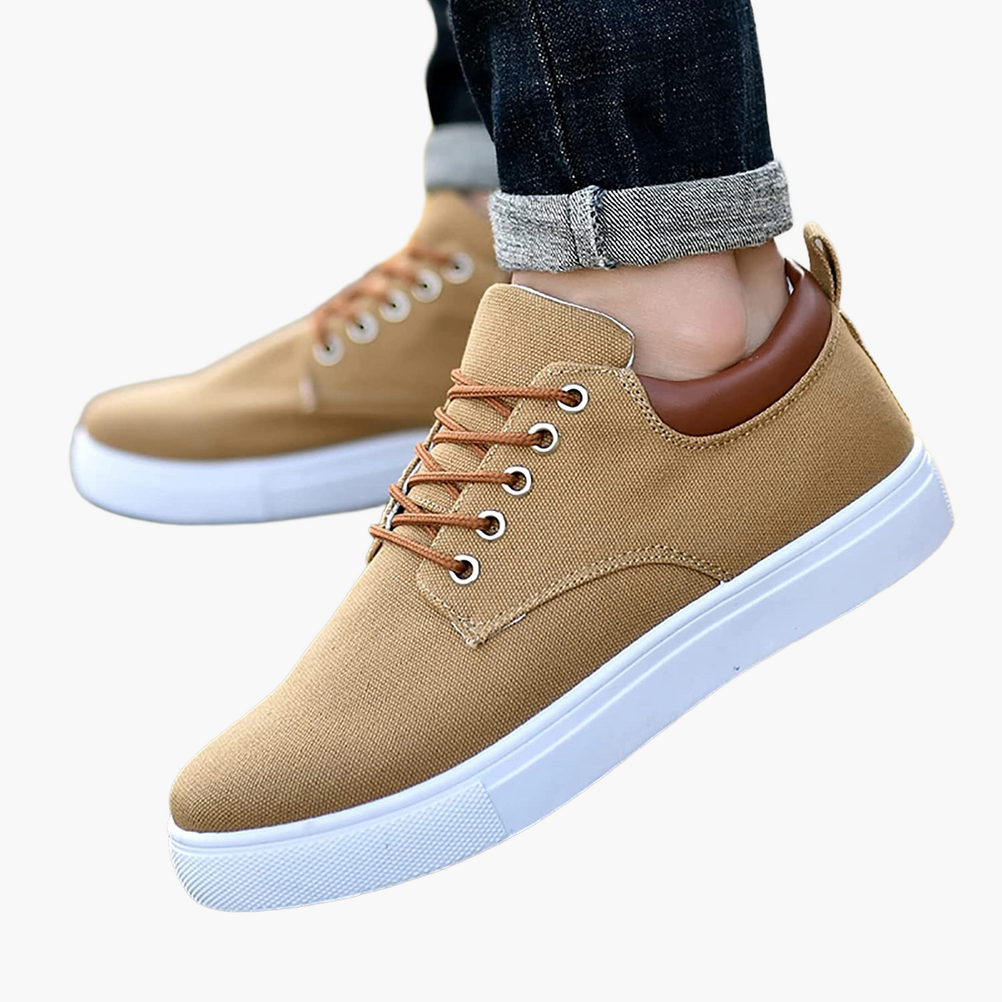 Herren Sneaker Freizeitstil Komfortabler Schnürschuh Alltag & Business
