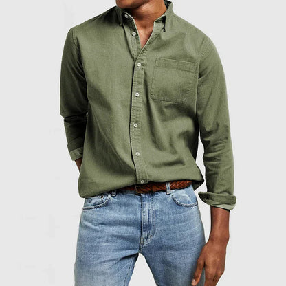 Herren Button-Down Hemd – Zeitloses Casual Shirt für vielseitigen Einsatz