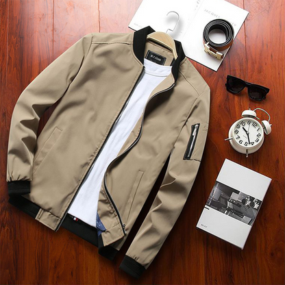 Men's bomber jacket – stylish transitional jacket for everyday and leisure use