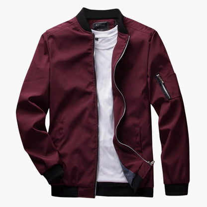 Men's bomber jacket – stylish transitional jacket for everyday and leisure use