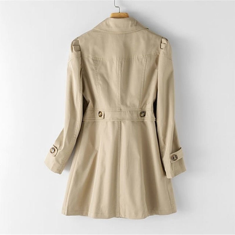 Women's Trench Coat – Elegant and Versatile Transitional Coat for Business & Leisure