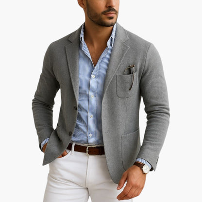 Men's Blazer Business Casual Old Money Look – Elegant Jacket for Office and Leisure
