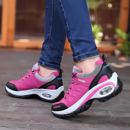 Damen Komfort-Sneaker für Alltag und Spaziergänge – Ergonomischer Freizeitschuh mit Unterstützung