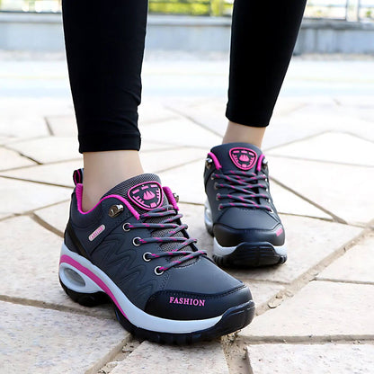 Damen Komfort-Sneaker für Alltag und Spaziergänge – Ergonomischer Freizeitschuh mit Unterstützung