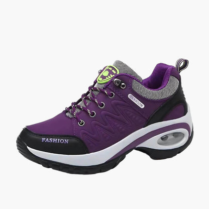 Damen Komfort-Sneaker für Alltag und Spaziergänge – Ergonomischer Freizeitschuh mit Unterstützung