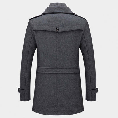 Men's Two-Piece Winter Coat – Elegant Business and Casual Look for Everyday Use