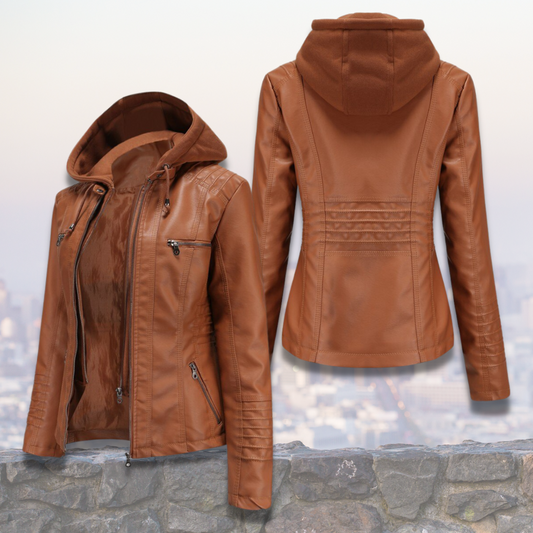 Kathryn – Komfortable Damenlederjacke