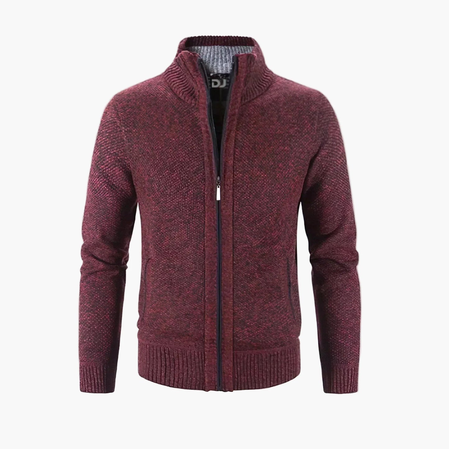 Men's cardigan with zipper – Modern comfort for everyday and office use