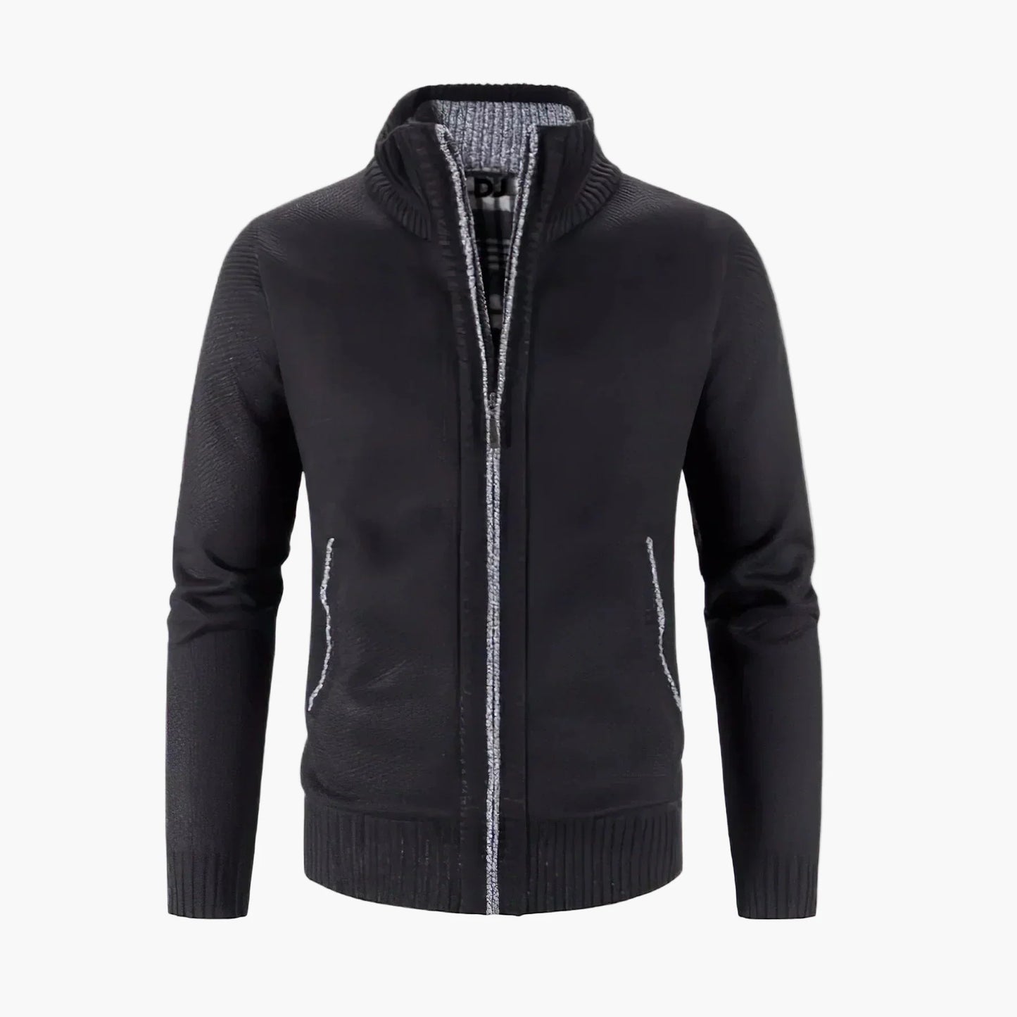 Men's cardigan with zipper – Modern comfort for everyday and office use