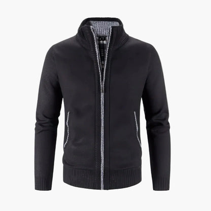 Men's cardigan with zipper – Modern comfort for everyday and office use
