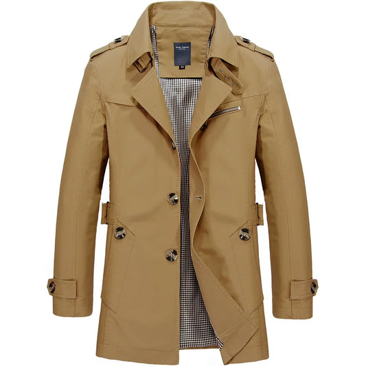 Jay – Luxuriöser Herren-Trenchcoat