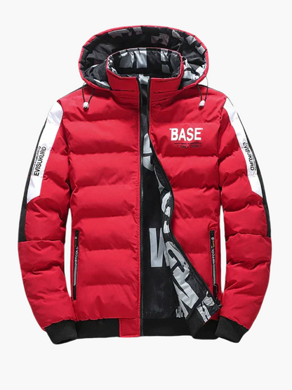 Herren Winter Steppjacke Urban Style mit Kapuze – Trendige Streetwear für kalte Tage