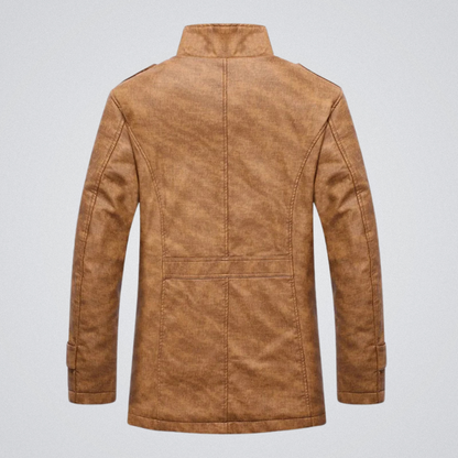 Herren Winterjacke mit Kunstfellfutter – Modischer Mantel für Alltag & Freizeit