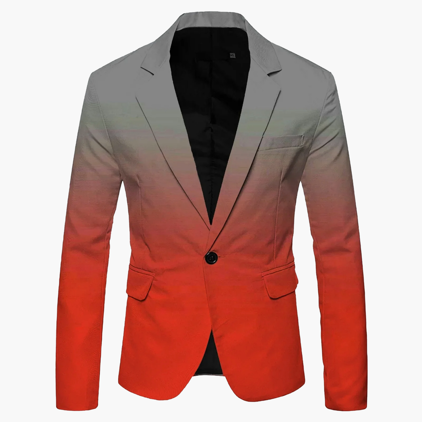 Men's Blazer Slim Fit Modern Business & Party Jacket – Stylish One-Button Jacket for Festive Occasions