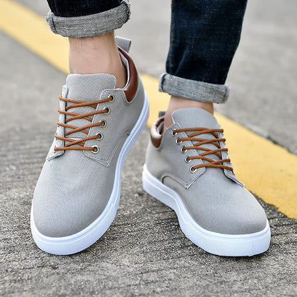 Herren Sneaker Freizeitstil Komfortabler Schnürschuh Alltag & Business