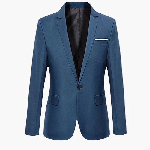 Herren Blazer Slim Fit Modern Business Freizeitjacke – Eleganter Anzug für Büro & Alltag