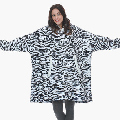 Damen Kuschelige Übergröße Hoodie-Decke – Perfekt zum Entspannen & Loungen