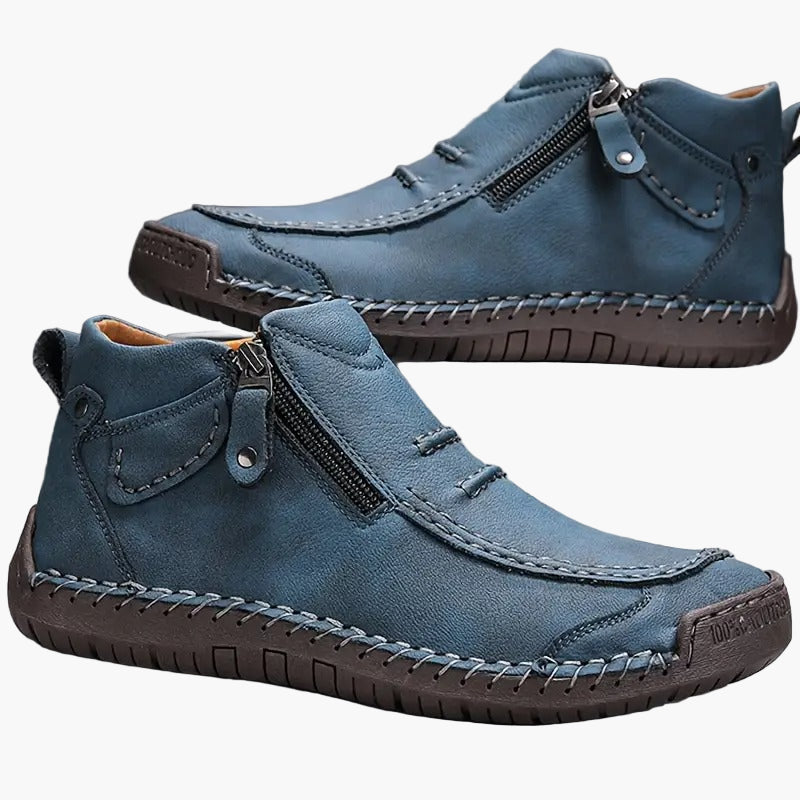 Herren Freizeitschuhe mit ergonomischem Design und Reißverschluss – Bequeme Alltagsschuhe im modernen Look