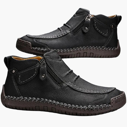 Herren Freizeitschuhe mit ergonomischem Design und Reißverschluss – Bequeme Alltagsschuhe im modernen Look