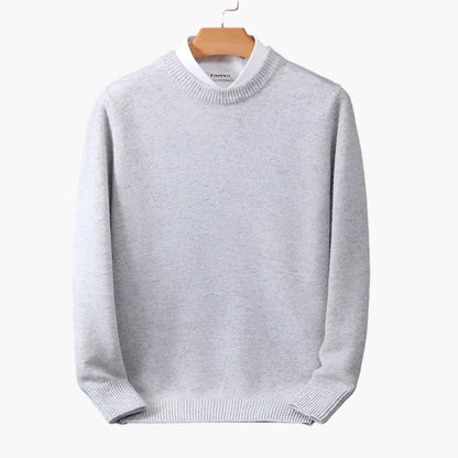 Herren Pullover mit Rundhalsausschnitt – Eleganter Business & Casual Strickpullover