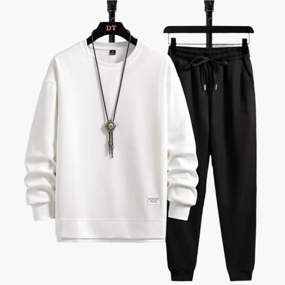 Men's Jogging Suit Set – Modern Casual Outfit with Sweater and Pants, Comfort for Everyday & Relaxation