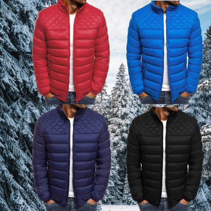 Men's Outdoor Quilted Jacket – Functional Wind and Rain Jacket for Everyday and Adventure