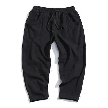 Men's Cropped Casual Pants – Modern Streetstyle Pants for Everyday and Leisure