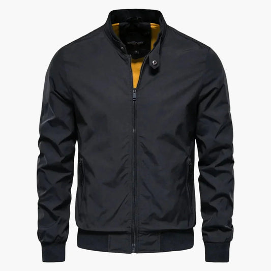 Men's bomber jacket modern classic lightweight for everyday & leisure
