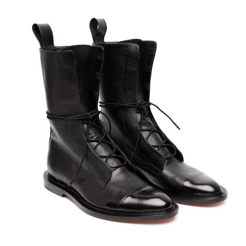 Damen Klassische Schnürstiefeletten im eleganten City-Look – Komfortable Alltagsboots für stilbewusste Frauen